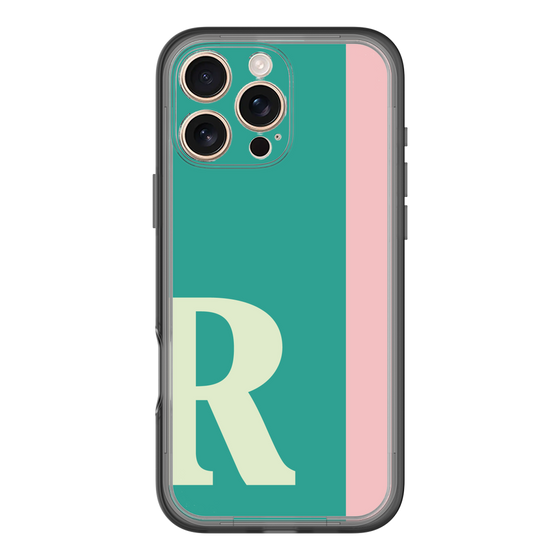 Slim Protection Premium Case［ オリジナル - initial color line - R green ］