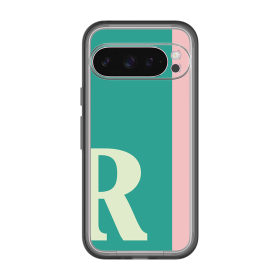 Slim Protection Premium Case［ オリジナル - initial color line - R green ］