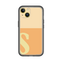 Slim Protection Premium Case［ オリジナル - initial two tone - S orange ］