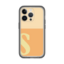 Slim Protection Premium Case［ オリジナル - initial two tone - S orange ］