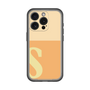 Slim Protection Premium Case［ オリジナル - initial two tone - S orange ］