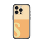 Slim Protection Premium Case［ オリジナル - initial two tone - S orange ］