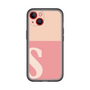 Slim Protection Premium Case［ オリジナル - initial two tone - S pink ］