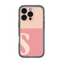 Slim Protection Premium Case［ オリジナル - initial two tone - S pink ］