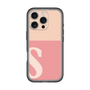Slim Protection Premium Case［ オリジナル - initial two tone - S pink ］