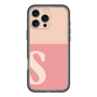 Slim Protection Premium Case［ オリジナル - initial two tone - S pink ］