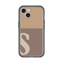 Slim Protection Premium Case［ オリジナル - initial two tone - S brown ］