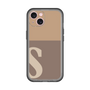 Slim Protection Premium Case［ オリジナル - initial two tone - S brown ］