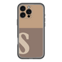 Slim Protection Premium Case［ オリジナル - initial two tone - S brown ］