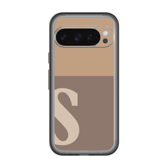 Slim Protection Premium Case［ オリジナル - initial two tone - S brown ］
