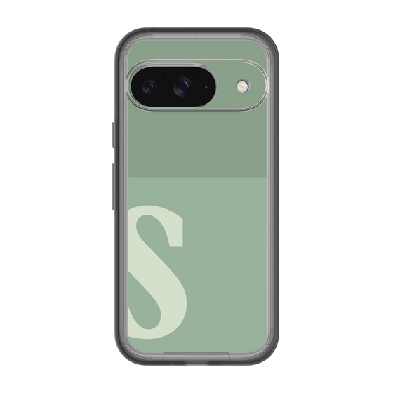 Slim Protection Premium Case［ オリジナル - initial two tone - S green ］