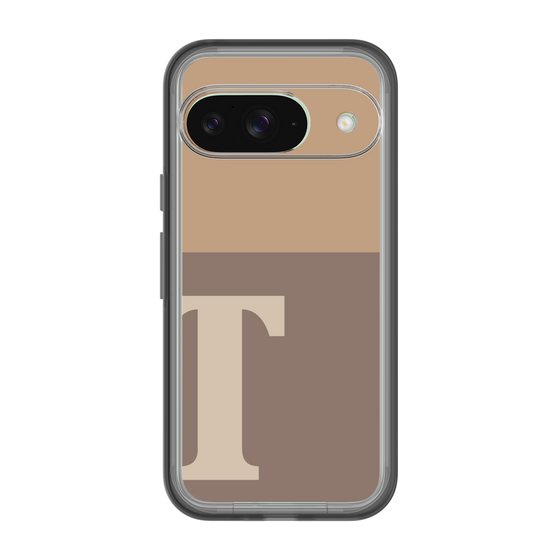Slim Protection Premium Case［ オリジナル - initial two tone - T brown ］