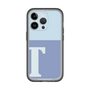 Slim Protection Premium Case［ オリジナル - initial two tone - T blue ］