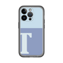Slim Protection Premium Case［ オリジナル - initial two tone - T blue ］
