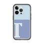 Slim Protection Premium Case［ オリジナル - initial two tone - T blue ］