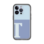 Slim Protection Premium Case［ オリジナル - initial two tone - T blue ］