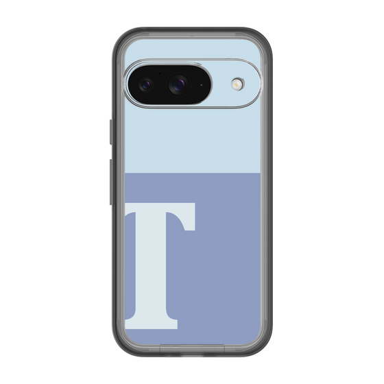 Slim Protection Premium Case［ オリジナル - initial two tone - T blue ］