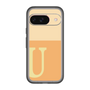 Slim Protection Premium Case［ オリジナル - initial two tone - U orange ］