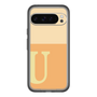 Slim Protection Premium Case［ オリジナル - initial two tone - U orange ］
