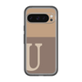 Slim Protection Premium Case［ オリジナル - initial two tone - U brown ］