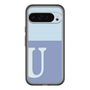 Slim Protection Premium Case［ オリジナル - initial two tone - U blue ］