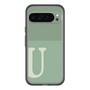 Slim Protection Premium Case［ オリジナル - initial two tone - U green ］