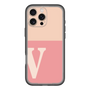 Slim Protection Premium Case［ オリジナル - initial two tone - V pink ］