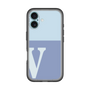 Slim Protection Premium Case［ オリジナル - initial two tone - V blue ］