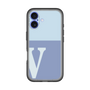 Slim Protection Premium Case［ オリジナル - initial two tone - V blue ］