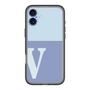 Slim Protection Premium Case［ オリジナル - initial two tone - V blue ］