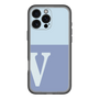 Slim Protection Premium Case［ オリジナル - initial two tone - V blue ］