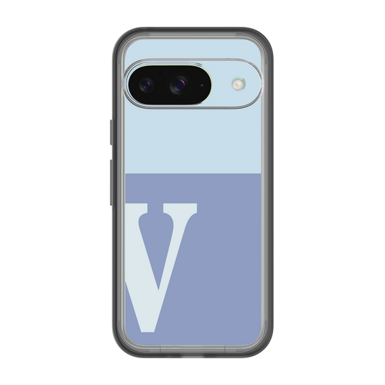 Slim Protection Premium Case［ オリジナル - initial two tone - V blue ］