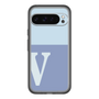 Slim Protection Premium Case［ オリジナル - initial two tone - V blue ］