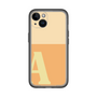 Slim Protection Premium Case［ オリジナル - initial two tone - A orange ］