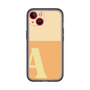 Slim Protection Premium Case［ オリジナル - initial two tone - A orange ］