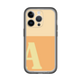 Slim Protection Premium Case［ オリジナル - initial two tone - A orange ］