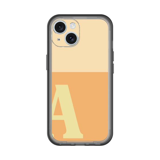 Slim Protection Premium Case［ オリジナル - initial two tone - A orange ］