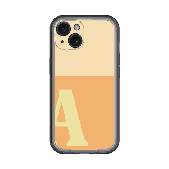 Slim Protection Premium Case［ オリジナル - initial two tone - A orange ］