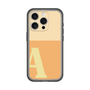 Slim Protection Premium Case［ オリジナル - initial two tone - A orange ］