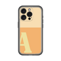 Slim Protection Premium Case［ オリジナル - initial two tone - A orange ］