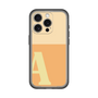 Slim Protection Premium Case［ オリジナル - initial two tone - A orange ］
