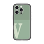 Slim Protection Premium Case［ オリジナル - initial two tone - V green ］