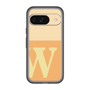 Slim Protection Premium Case［ オリジナル - initial two tone - W orange ］