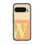 Slim Protection Premium Case［ オリジナル - initial two tone - W orange ］