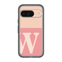 Slim Protection Premium Case［ オリジナル - initial two tone - W pink ］
