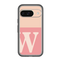 Slim Protection Premium Case［ オリジナル - initial two tone - W pink ］