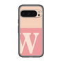 Slim Protection Premium Case［ オリジナル - initial two tone - W pink ］
