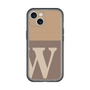 Slim Protection Premium Case［ オリジナル - initial two tone - W brown ］