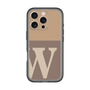 Slim Protection Premium Case［ オリジナル - initial two tone - W brown ］