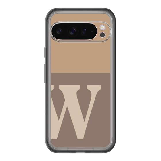 Slim Protection Premium Case［ オリジナル - initial two tone - W brown ］